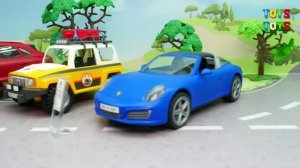 Скорая помощь Автовоз и другие машинки в игрушечном видео для детей 🚚