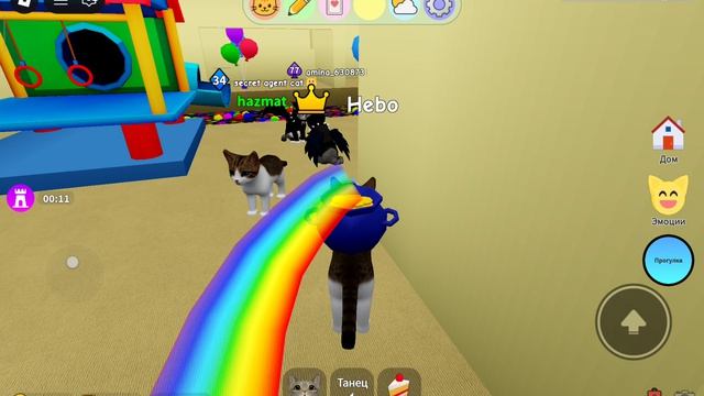 Как получить бесплатного кота в игре с котятами в роблокс