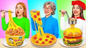 Кулинарный Челлендж# Я против Бабушки # Потрясающие Кухонные Хитрости от Multi DO Challenge