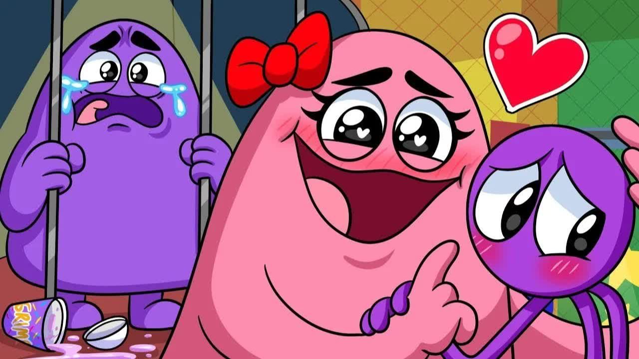 ГРИМАС ШЕЙК — ЛЮБОВЬ ВСЕЙ ЖИЗНИ! | Rainbow Friends 2 — Анимации на русском
