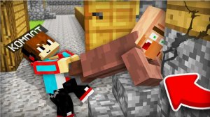 ЗАЧЕМ Я ВЫГНАЛ ЖИТЕЛЯ ИЗ ЕГО ЖЕ ДОМА В МАЙНКРАФТ Компот Minecraft