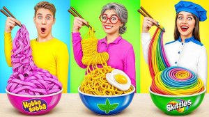 Кулинарный Челлендж# Я против Бабушки # Смешные Рецепты с Едой Multi DO Challenge