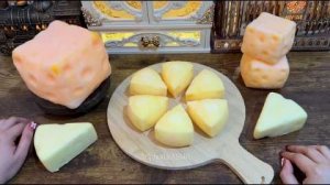 Сырная версия 🧀🔥ASMR: хруст воска — трещины приносят особое удовольствие 😳🔥