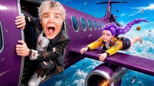 😱 ТОРНАДО ТРИПОФОБИИ И САМОЛЕТ K-POP ДЕМОНОВ! 🌪️🛩️ БЕГИ, ЕСЛИ УВИДИШЬ! 🔥 Взрывной Шок!
