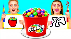 Кто Хуже Нарисует, тот это Съест Челлендж # Творческая Арт-Битва от Ideas4Fun Challenge