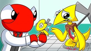КУКЛА ВУДУ — ИСКУССТВО ЧЁРНОЙ МАГИИ! | Rainbow Friends 2 — Анимации на русском
