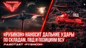 Запорожская и Днепропетровская области. «Рубикон» наносит дальние удары по складам, ПВД ВСУ