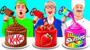Кулинарный Челлендж# Я против Бабушки # Удивительные Кулинарные Рецепты от PaRaRa Challenge