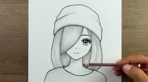 Как шаг за шагом нарисовать красивую аниме-девушку