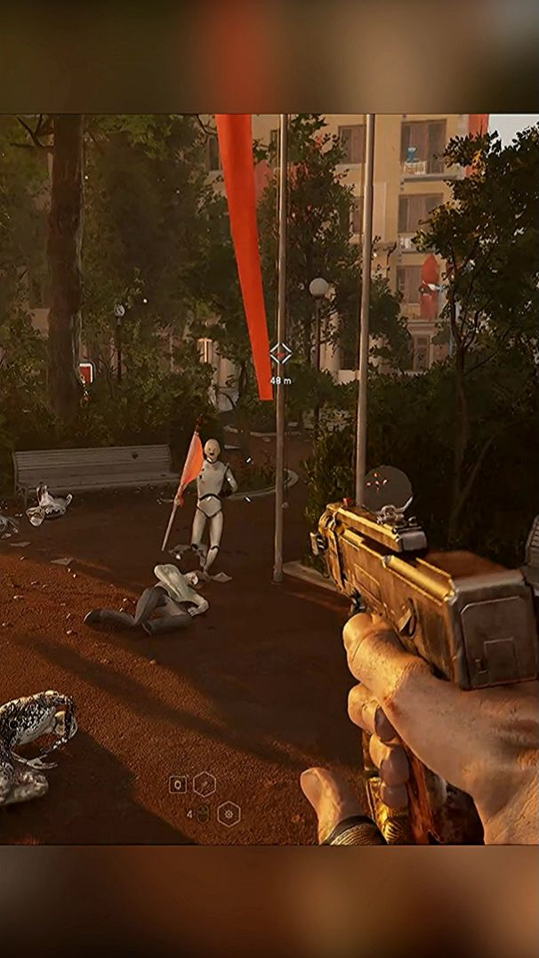 Вовчики из Atomic Heart #pc #gameplay #shorts