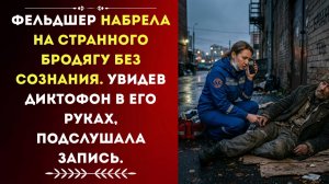 Фельдшер НАБРЕЛА на странного БРОДЯГУ без сознания. Истории из жизни. Аудиорассказ.