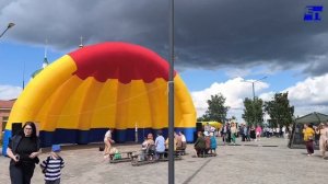 «Хвостатые артисты». Площадка кинологического клуба «Антей» г. Лесосибирска