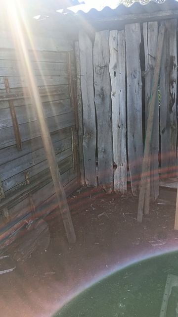 начало стройки нового вольера часть1