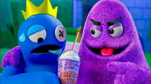 ГРИМАС ШЕЙК = ВСЕ СКИБИДИ ТУАЛЕТЫ?! | Rainbow Friends 2 — Анимации на русском