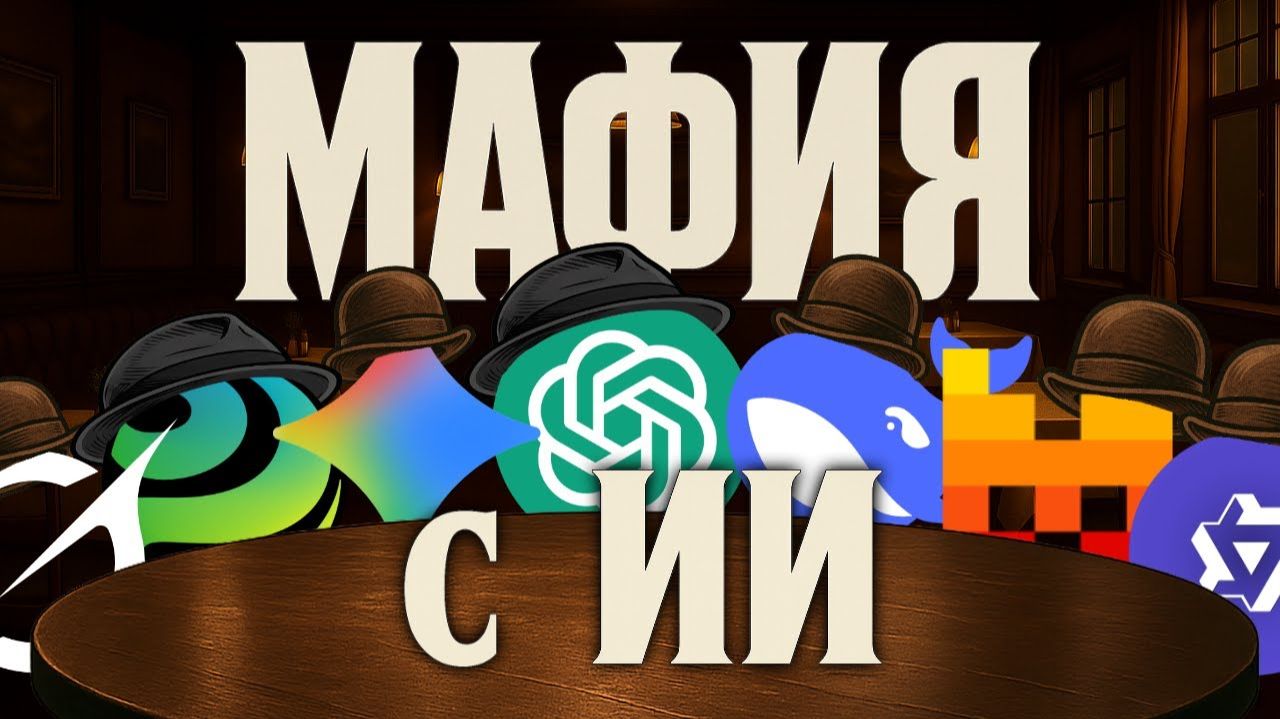 Я заставил 8 ИИ играть в Мафию, кто из них оказался лучшим