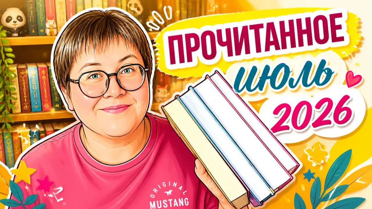 ПРОЧИТАННОЕ в июле 😉