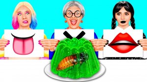 Откуси Лизни или Ничего Челлендж # Вкусные Кухонные Лайфхаки