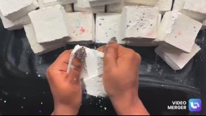 ASMR crush chalk ⬜️⬜️⬜️(чипсы)