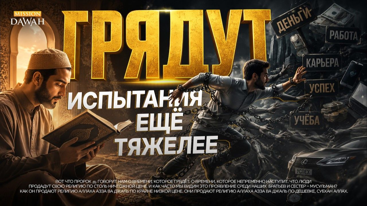 Грядут Испытания ещё Тяжелее
