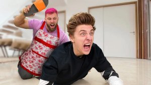 Кого Первым Накажет НЯНЯ, Получит 1000$- Челлендж!