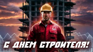 Строим Будущее Вместе: Видео Поздравление в День Строителя С праздником