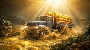 Подводная дорога и золотые дрова ► Roadcraft NG+ Прохождение #138