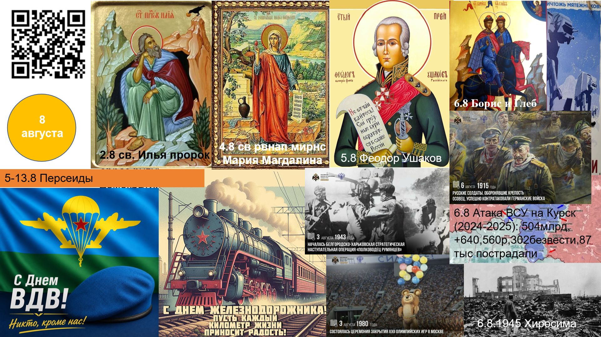 8.8 Политинформация: 1-8 августа 2026