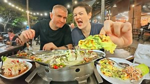 Мукбанг по БЛАТУ объедаем ресторан КРАБ в Паттайе! ПЫТКА ЕДОЙ, объелись МОРЕПРОДУКТОВ за КОПЕЙКИ