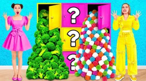 Челлендж Цветная Загадочная коробка # Смешные Моменты от Fun Fun Challenge