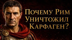 Карфаген должен быть разрушен! Почему Рим пошёл до конца?
