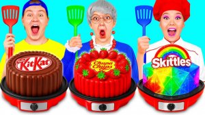 Кулинарный Челлендж# Я против Бабушки # Потрясающие Кухонные Лайфхаки от TaTaRa Challenge