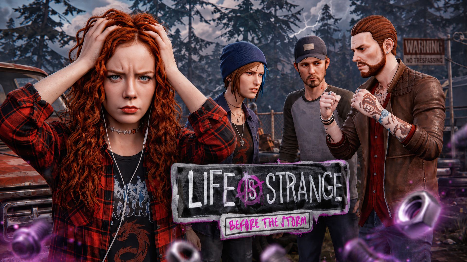 РЕЙЧЕЛ И ХЛОЯ ПОПАЛИ В БЕДУ Life is Strange: Before the Storm 5