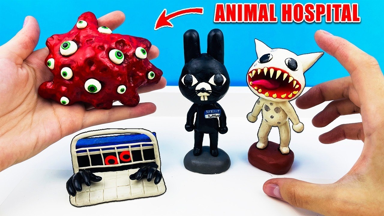 [Лепка ОК] Лепим Аномалий и Существ из БОЛЬНИЦА ДЛЯ ЖИВОТНЫХ в РОБЛОКС (Animal Hospital Roblox) ✅