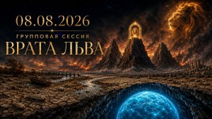 08.08.2026 Групповая сессия Групповая сессия  Врата Льва ( ближний восток, вода)