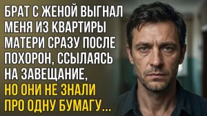 Истории из жизни|Брат с женой выгнали меня|Аудио рассказы|Аудиокниги слушать|Жизненные истории