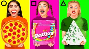 Геометрический Челлендж с Едой # Вкусные Кухонные Лайфхаки от Ideas4Fun Challenge