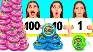 100 Слоев Еды Челлендж # Смешные Ситуации на Кухне от Fun Fun Challenge