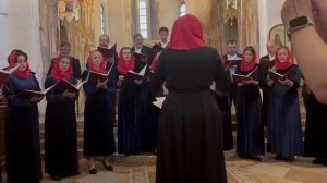 Семён Сегаль «Преблагословенна еси, Богородице Дево» для смешанного хора a capella.
