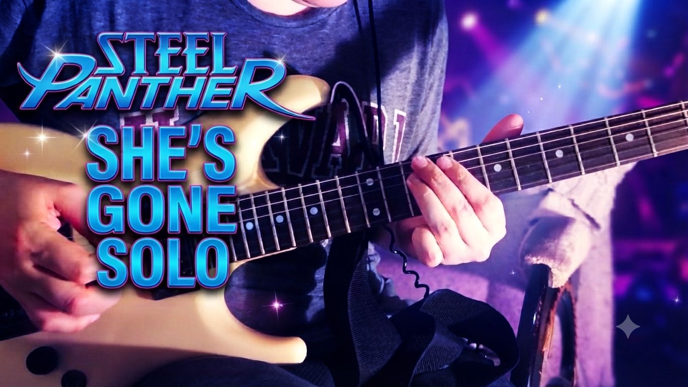 Steel Panther - She's Gone / Легендарное гитарное соло