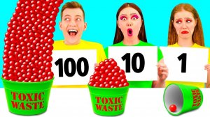 100 Слоев Еды Челлендж _ Безумные Ситуации на Кухне