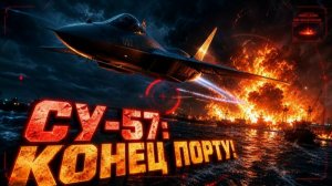 Как ночной удар СУ-57 парализовал логистику Одессы.