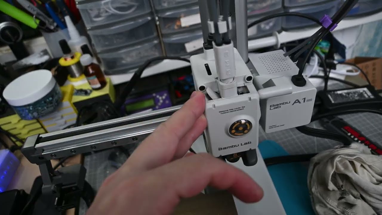 Bambu Lab A1 Mini - плановое обслуживание.