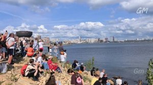 Пролетали над городом. Авиашоу в Казани. Несколько кадров.