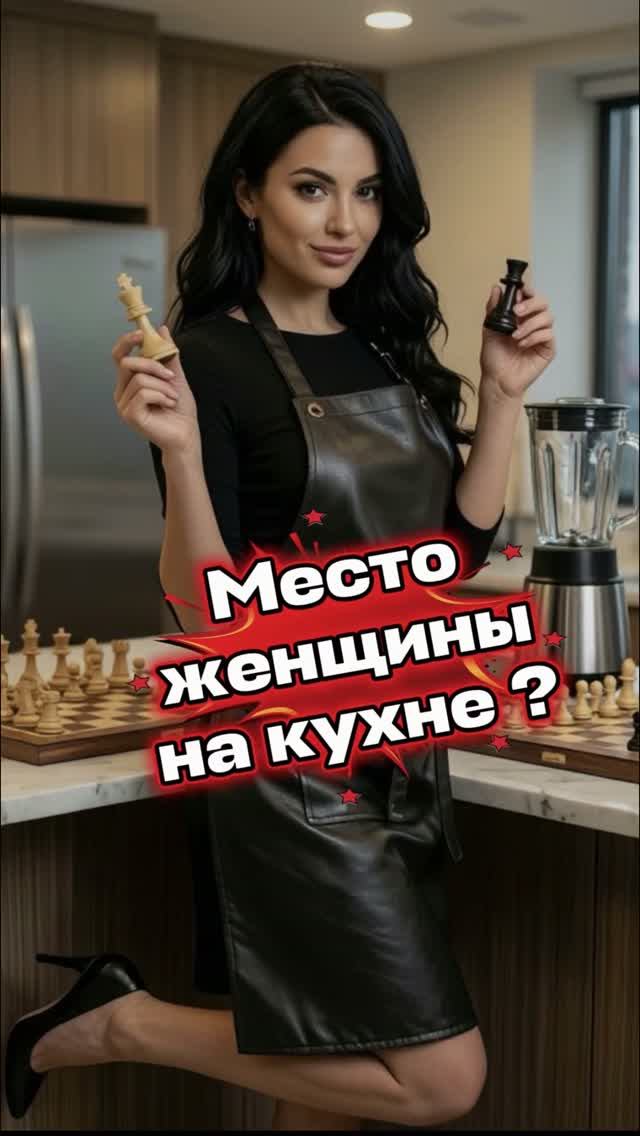 Место женщины на кухне ? Ответ в описании