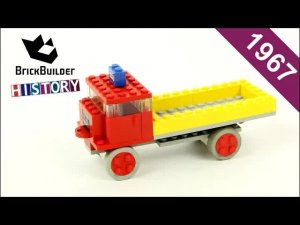 LEGO TOWN 331 Самосвал — исторический набор 1967 года
