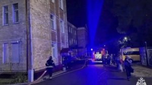 Двух детей спасли из реанимационного отделения больницы в Подольске, в которой вспыхнул пожар.