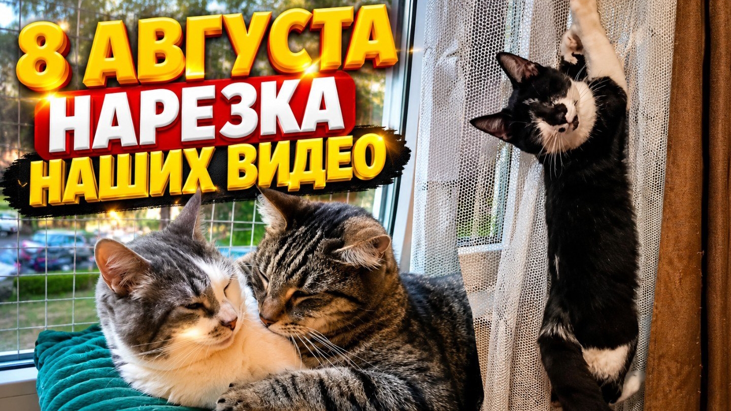 8 Августа. Нарезка наших видео.