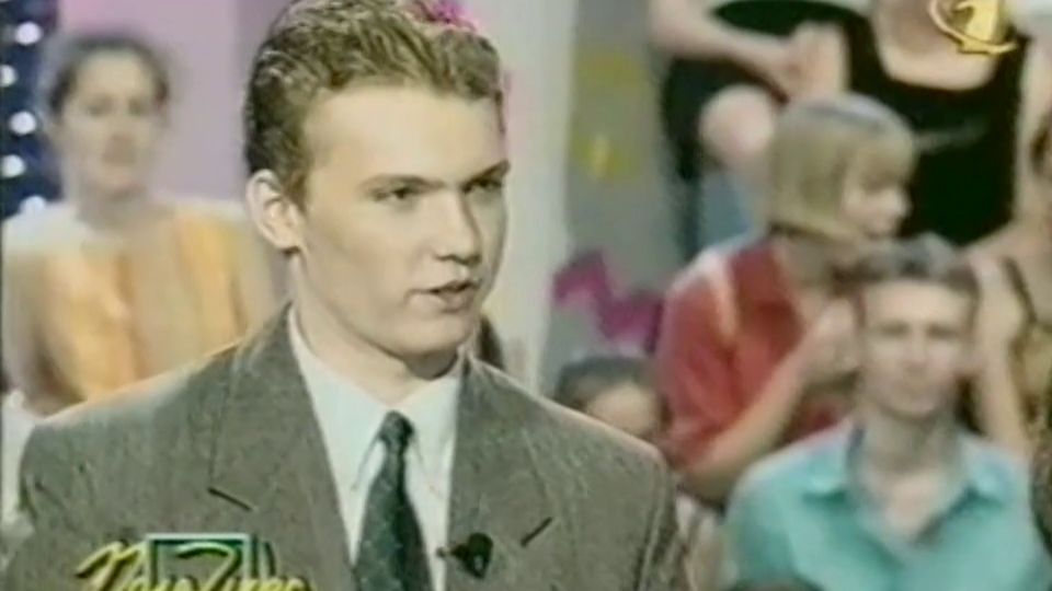 1998 год. Тюменец Алексей Зотов на шоу 
