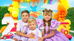 День рождения малыша Оливера🎉 мульт для детей