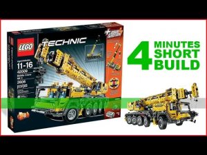 LEGO Technic 42009 Мобильный кран MK II — Быстрая сборка за 4 минуты